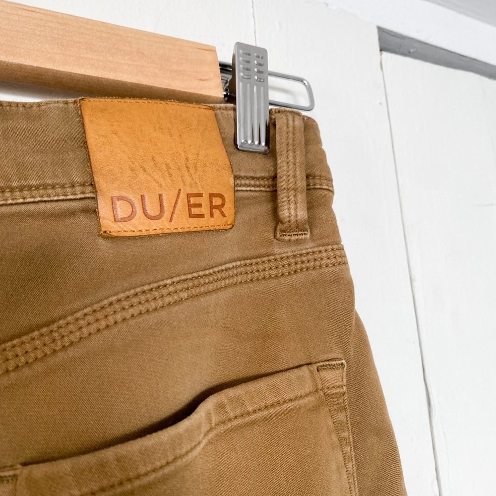 DUER | No Sweat Pant Slim Tobacco Brown Pants - Picture 5 of 8